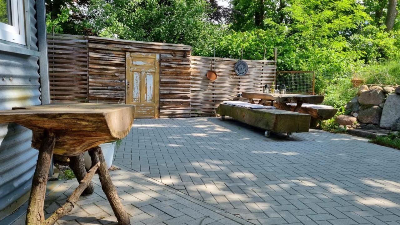 Ferienhaus Getreidesilo Schneverdingen Bagian luar foto