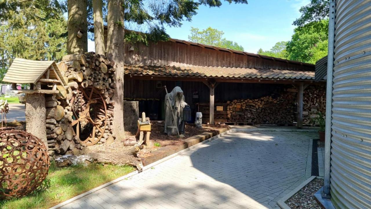 Ferienhaus Getreidesilo Schneverdingen Bagian luar foto
