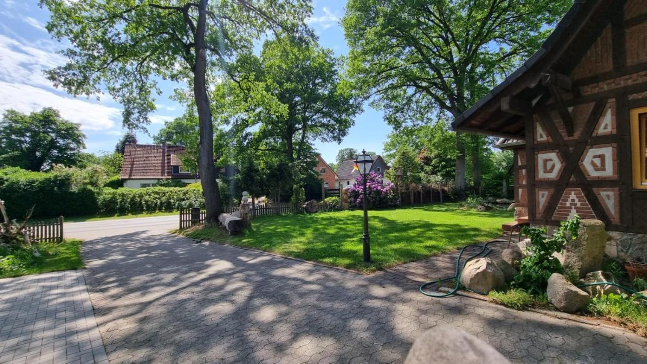 Ferienhaus Getreidesilo Schneverdingen Bagian luar foto