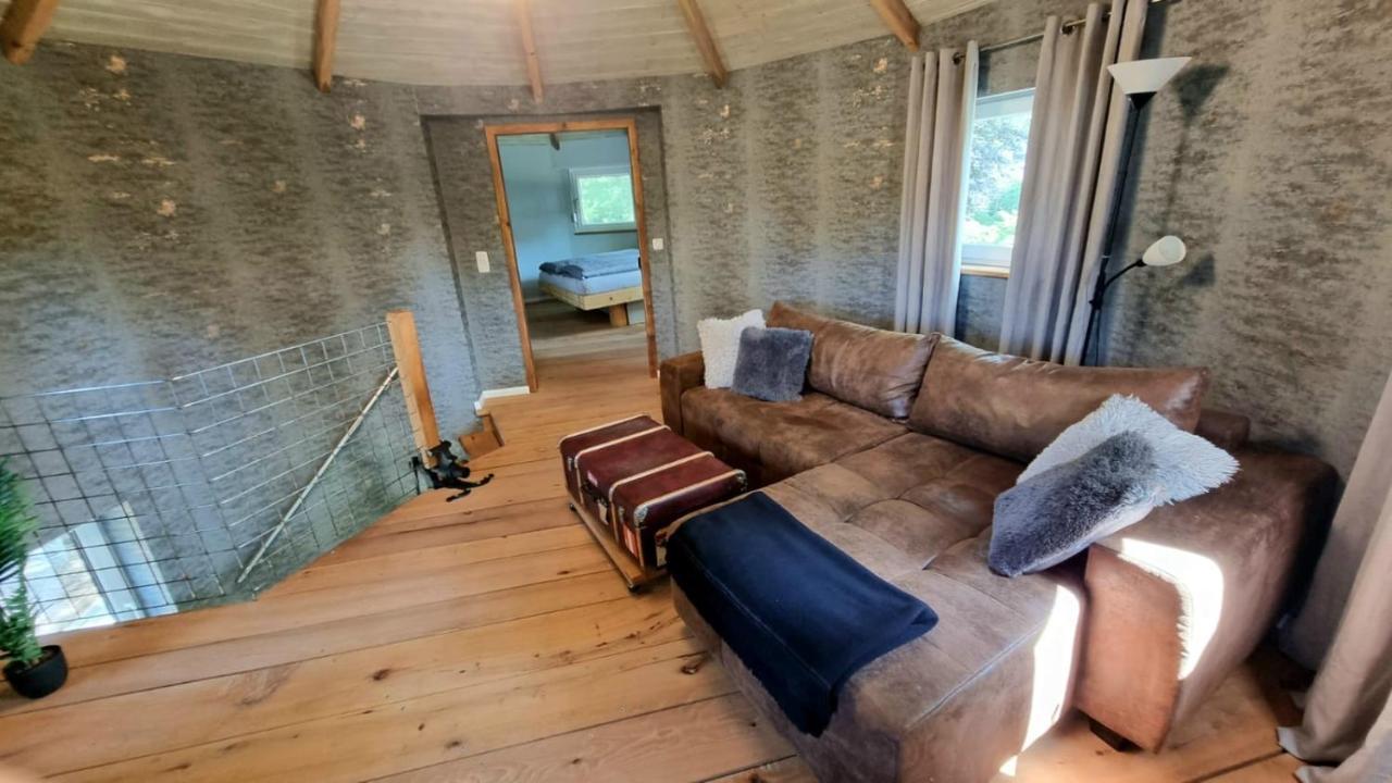 Ferienhaus Getreidesilo Schneverdingen Bagian luar foto