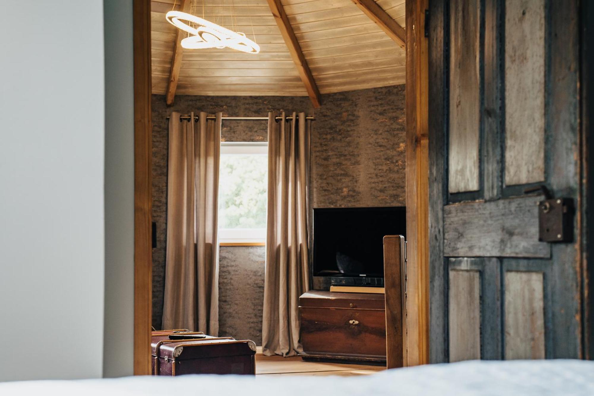 Ferienhaus Getreidesilo Schneverdingen Bagian luar foto
