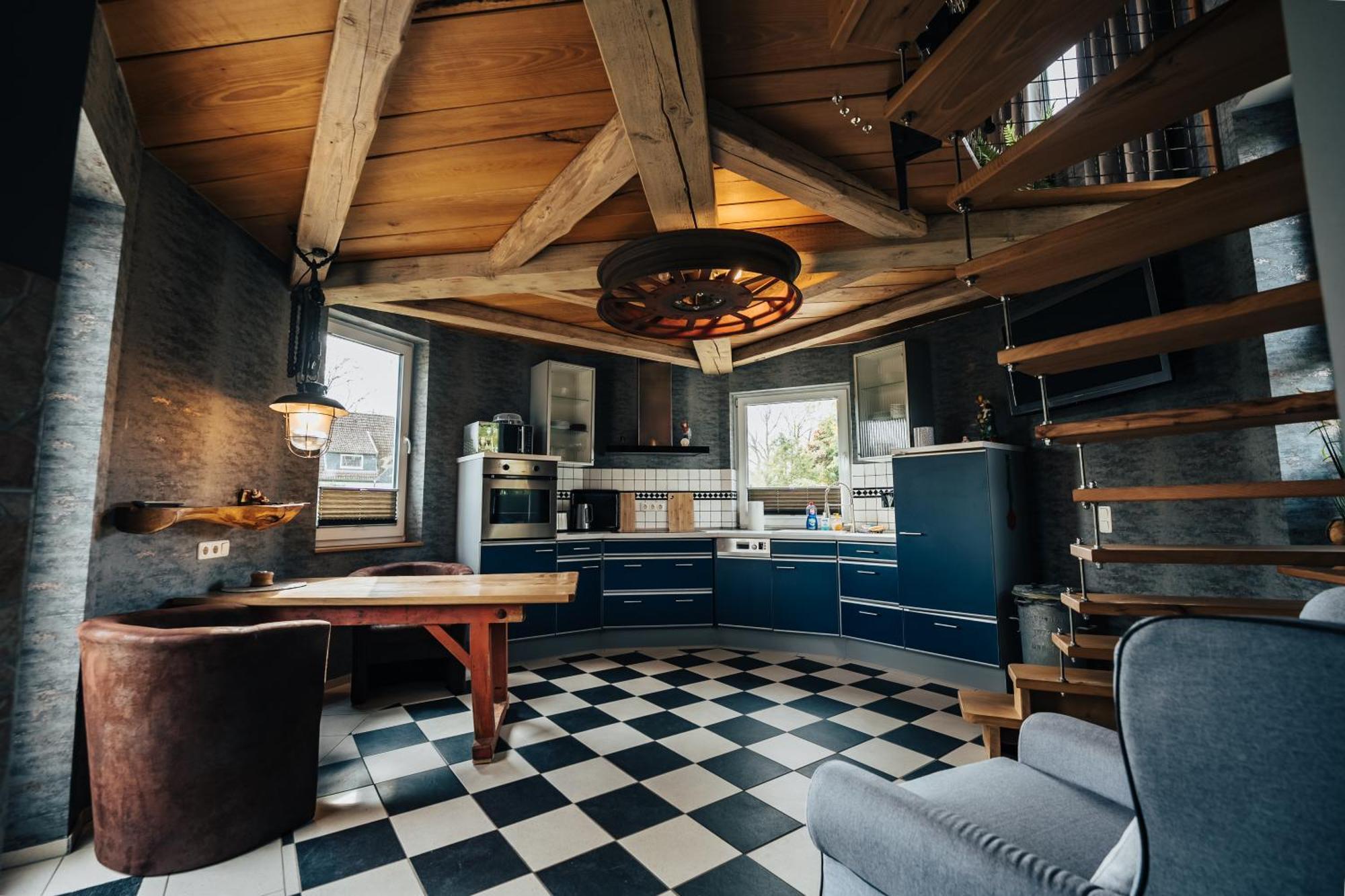 Ferienhaus Getreidesilo Schneverdingen Bagian luar foto