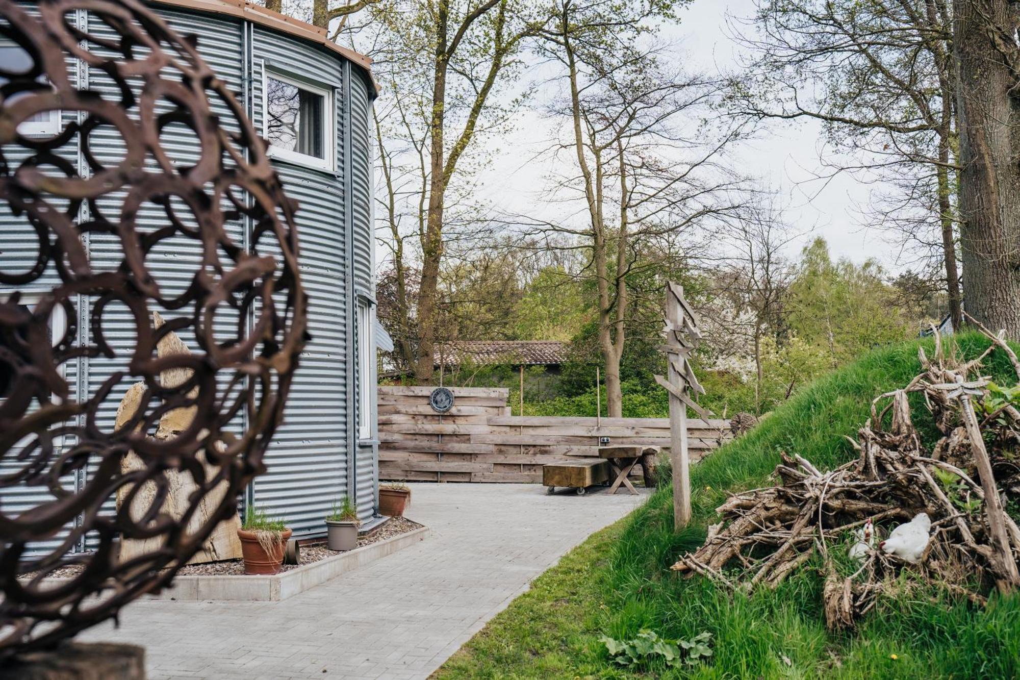 Ferienhaus Getreidesilo Schneverdingen Bagian luar foto