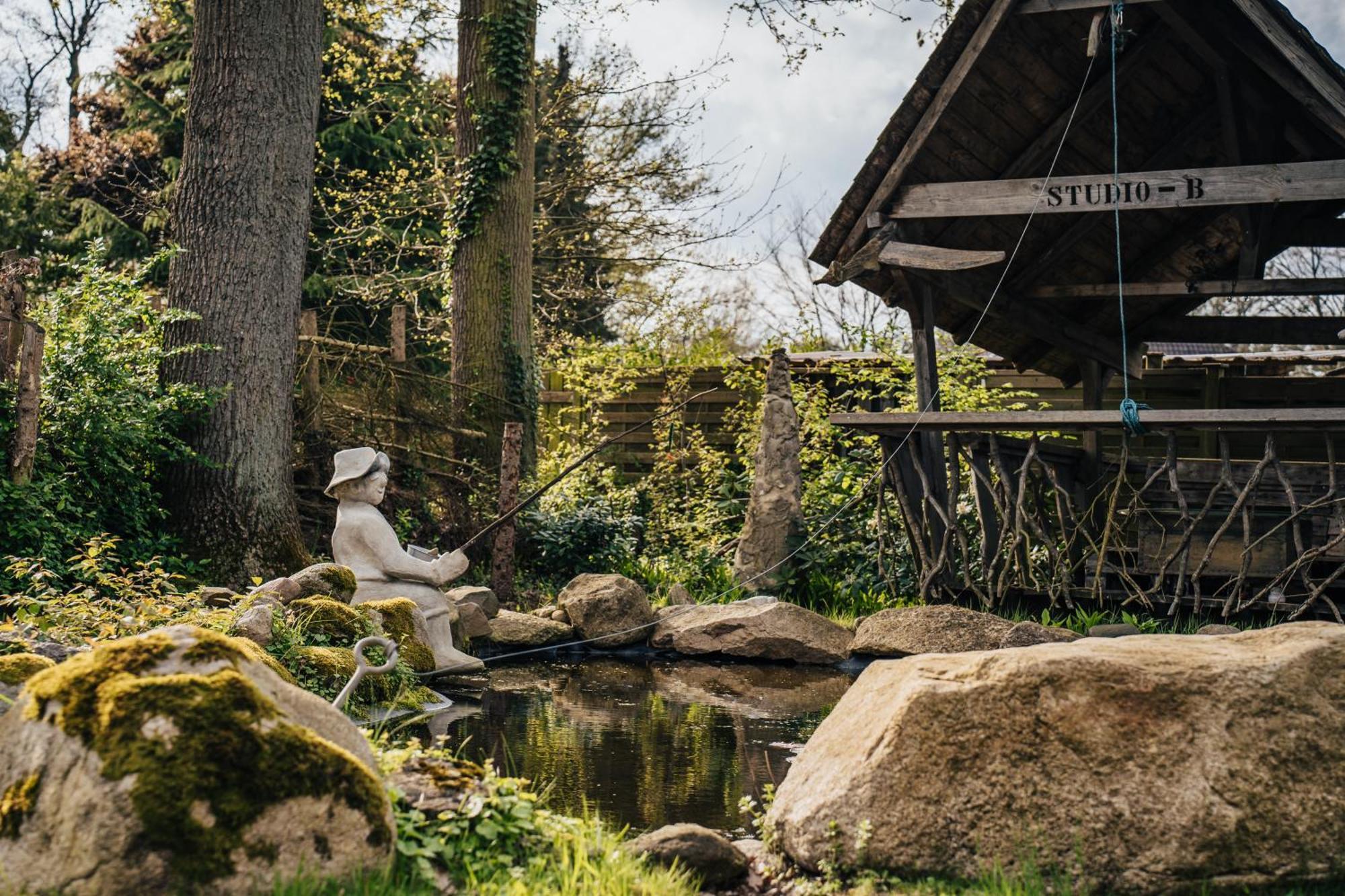 Ferienhaus Getreidesilo Schneverdingen Bagian luar foto